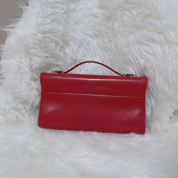 EXTREMELY RARE Tiffany & Co Sutton Leather Clutch - Picture 2 of 12